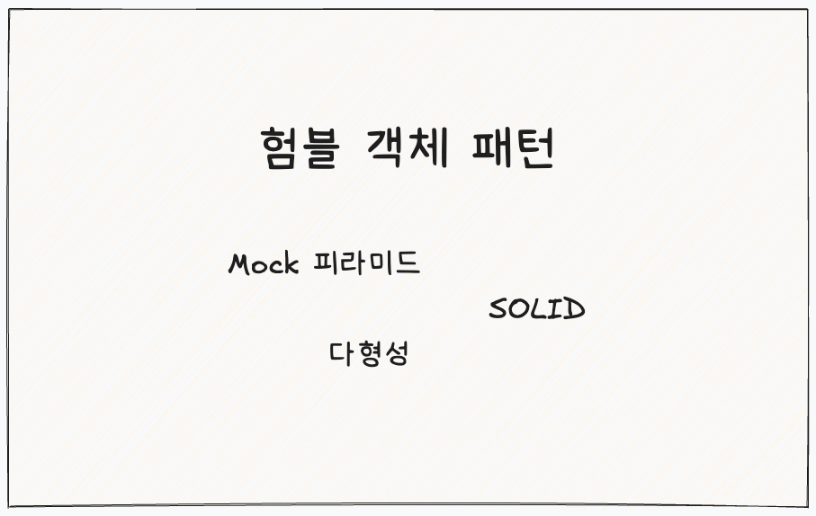 험블 객체 패턴 인트로